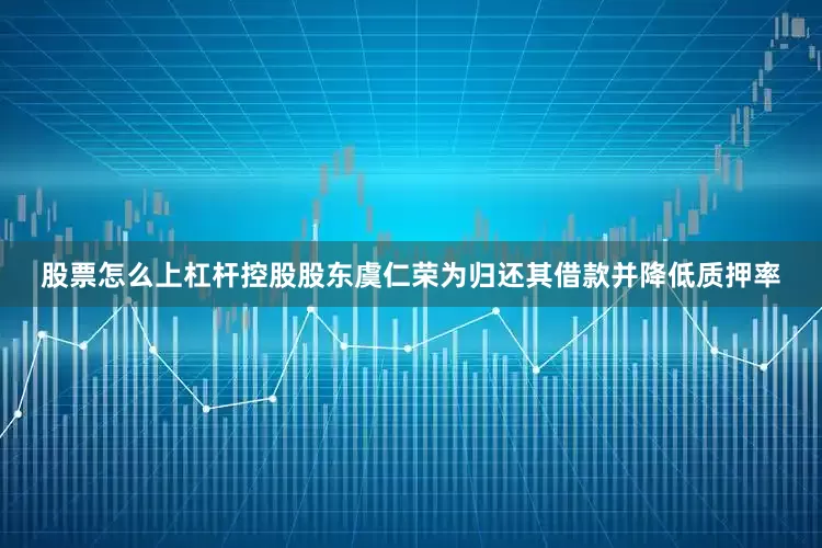 股票怎么上杠杆控股股东虞仁荣为归还其借款并降低质押率